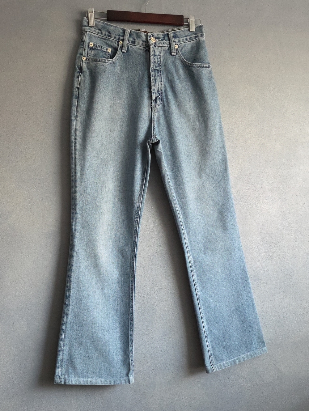FENDI HIGH RISE VINTAGE BLUE DENIM JEANS, US 29